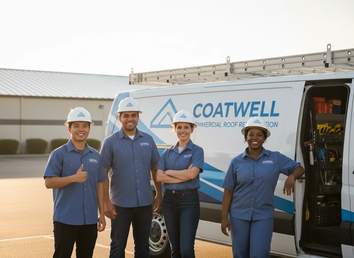 Commercial roof coating company in Wautoma, WI